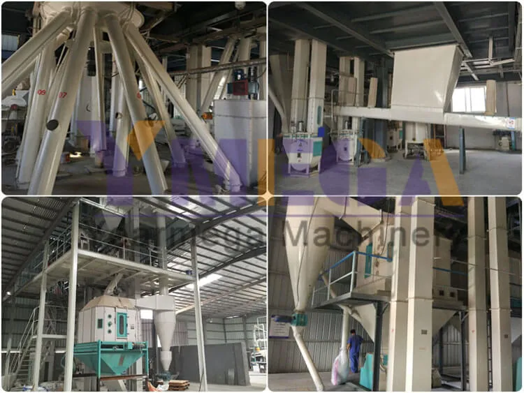 Feed Processing Mixer Premix Feed Making Machine in Feed Factory