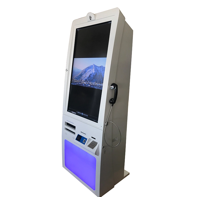 24h Self Service Touch Screen Kiosk Self Check out Machine Self Service Payment for Hotel