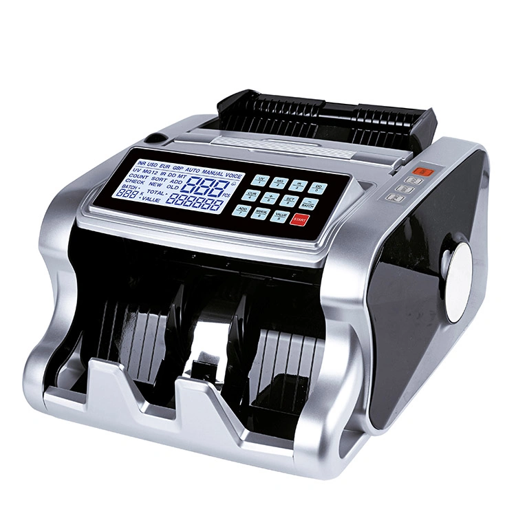 6600W Best China Low Price Mixed Denomination Value Money Counter Banknote Counter Machine Bill Value Counter