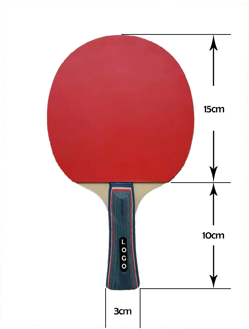 Table Tennis Bats Set 4 Bats 6 Balls with Net