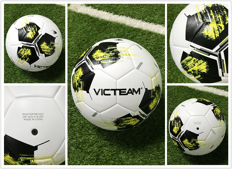 Practice Training Thermo-Bonded Leather Soccer Ball