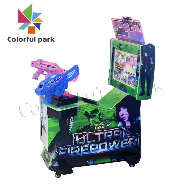 Colorful Park Shooting Arcade Game Machine Shooting Ball Machine Amusement Park