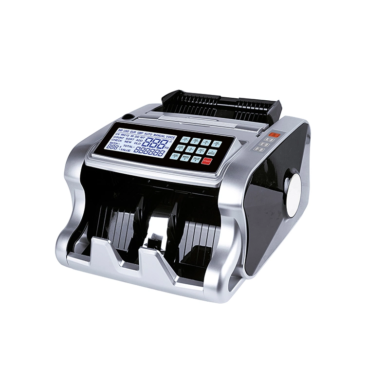 6600W Best China Low Price Mixed Denomination Value Money Counter Banknote Counter Machine Bill Value Counter