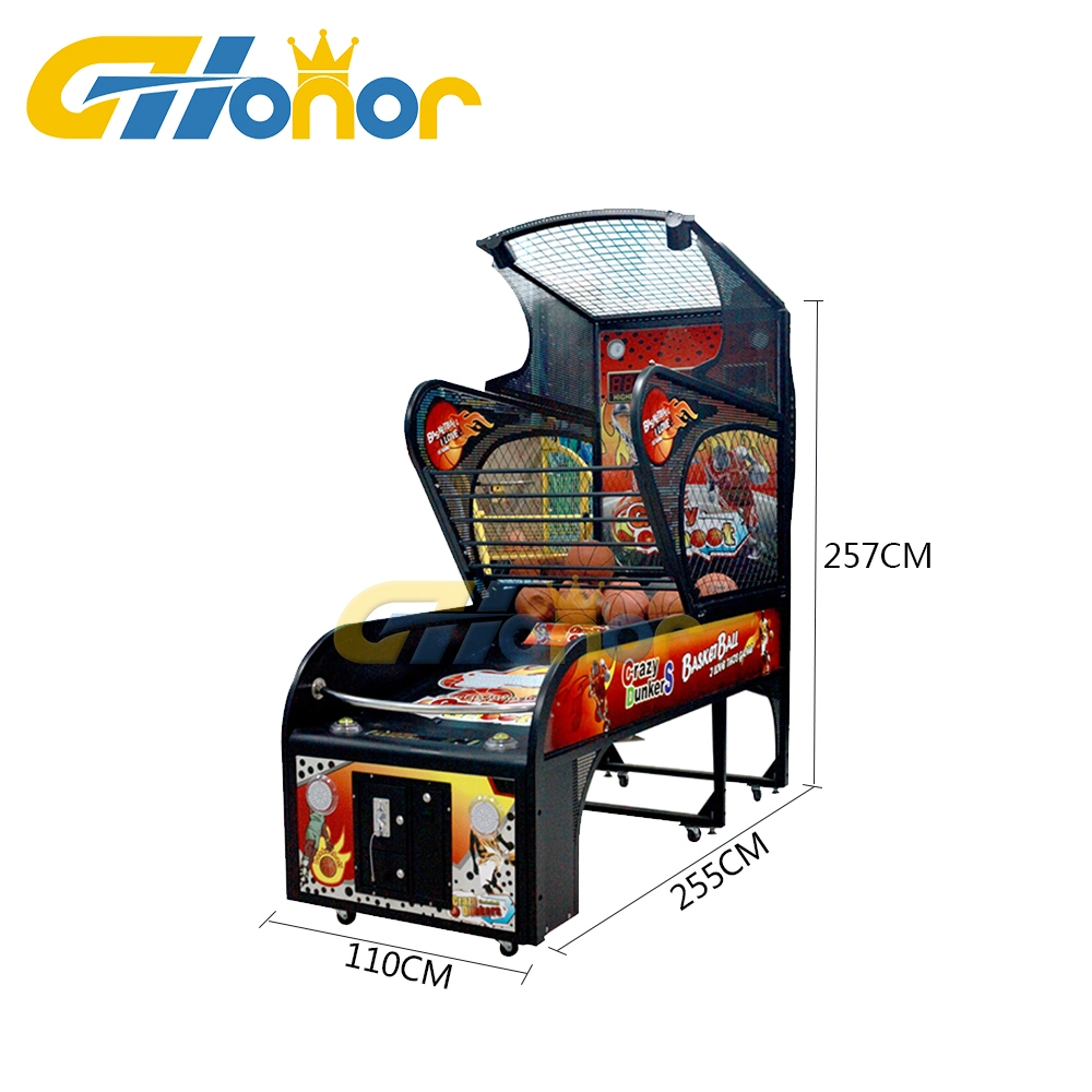 Electronic Arcade Basketball Hoop Sport Game Machine Coin Operated Basketball Shooting Game Machine Arcade Basketball Hoop Game Consoles for Adult