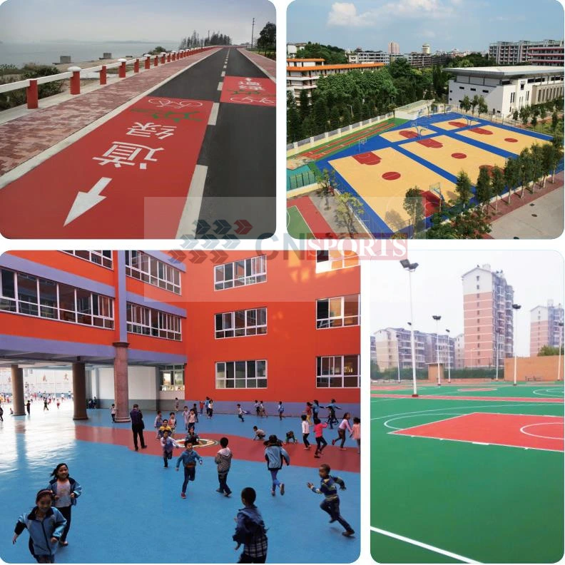 China Silicon PU Basketball Court Flooring Cost for Hot Sale