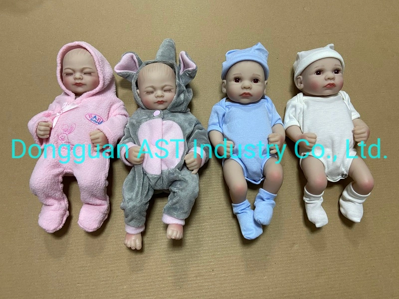 Lifelike Soft Silicone Vinyl Reborn Baby Dolls Alive Newborn Baby Doll Soft Vinyl Doll Kids Playmate