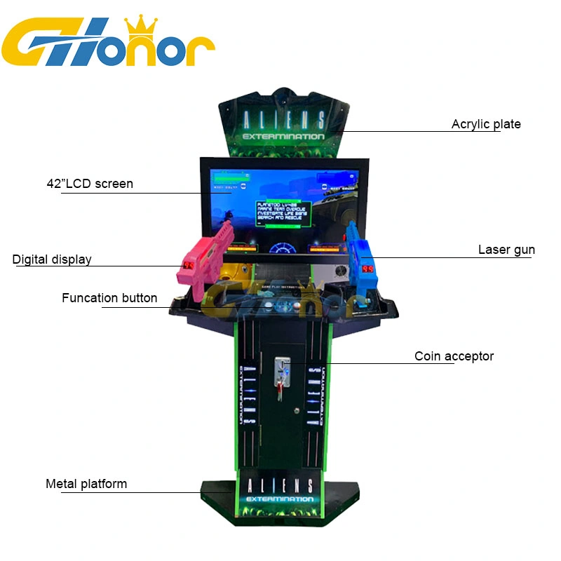 Best Quality Arcade Simulator Gun Shooting Game Coin Operated Laser Shooting Gun Game Shooting Game Machine Arcade Simulator Shooting Game Machine