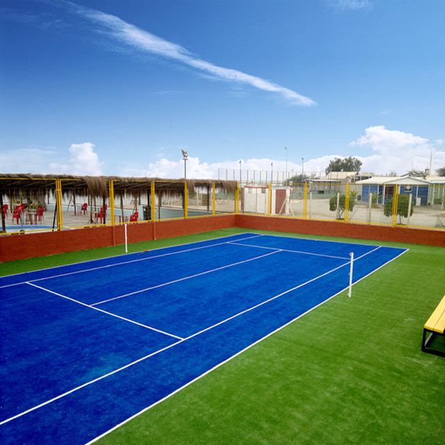 15mm Tennis Grass Carpet, Tennis Lawn for Tennis Field Sf15W6