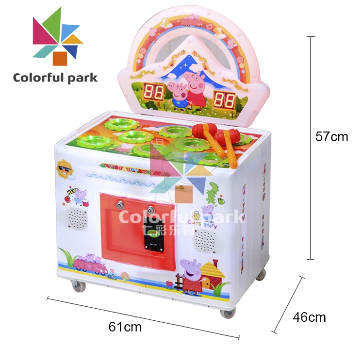 Colorful Park Hit Frog Arcede Games Machine Ticket Game Machine