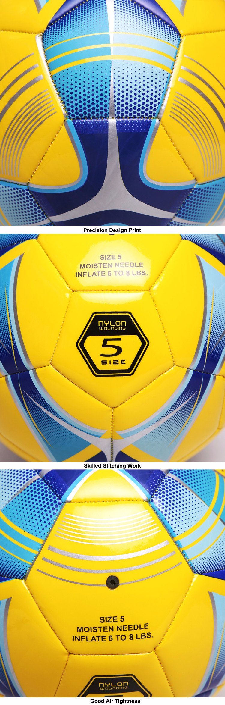 Fantasy Classic 4.0mm PVC EVA Practice Soccer Ball