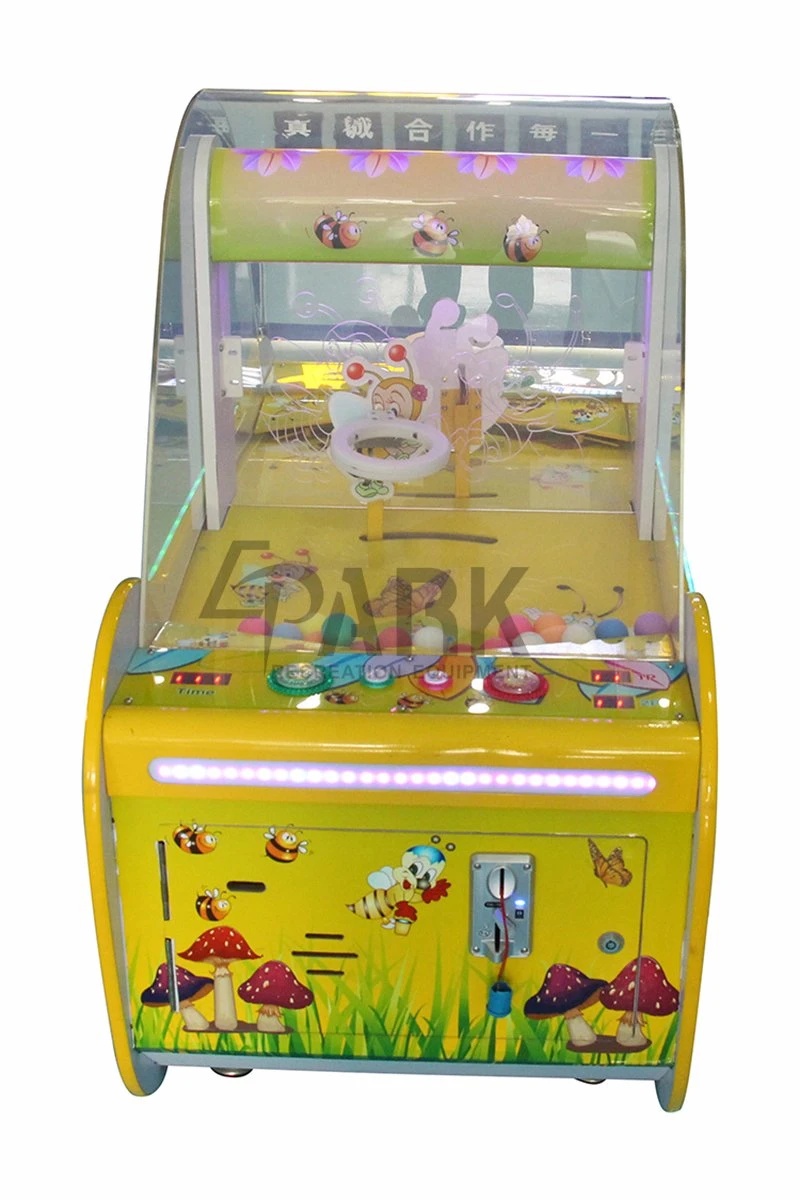 Kids Play Bee Battle Lottery Ball Racing Game Machine
