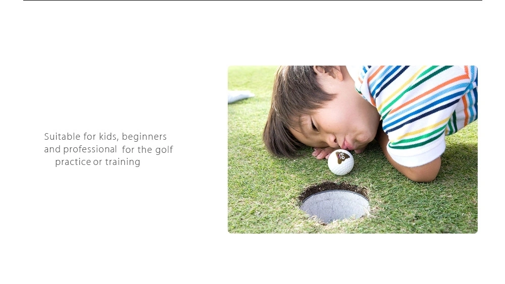 Promotional Emoji Funny Golf Ball Gift Ball for Golfing Game Training