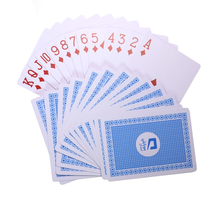 Waterproof PVC Poker Cards Customize Playing Cards Poker Cards for Adult Casino Playing Card Deck