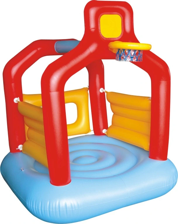 Inflatable Jumping Bouncer Castle with Basketball Shooting Play House