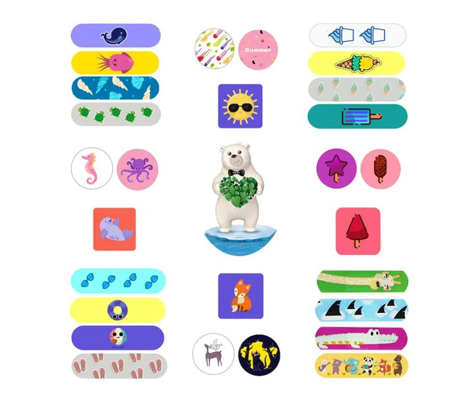 Customized and Designed Really Waterproof Printed Band Aids/Band-Aids