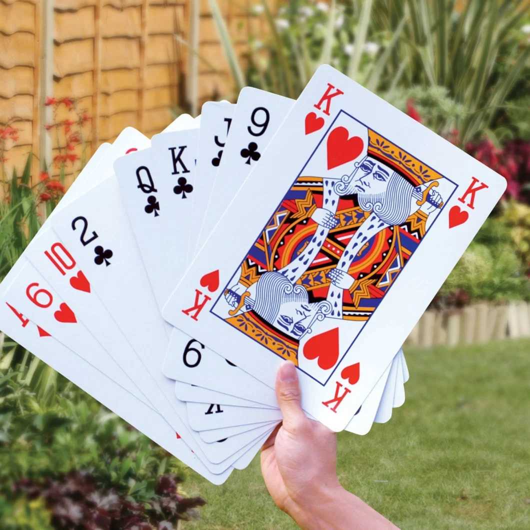 High Quality 100% PVC Plastic Playing Card, Washable 100% Plastic Playing Poker Cards