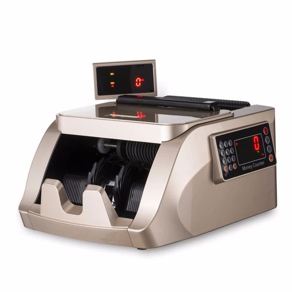 R690 Note Counter Mix Bank Note Value Currency Counting Machine Money Cash Counter Banknote Counter