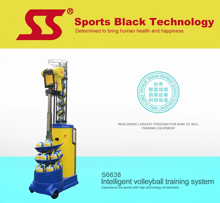 Multi Function High End Volleyball Shooting Shooter Machine Training Robot for Volley Ball From Siboasi Factory