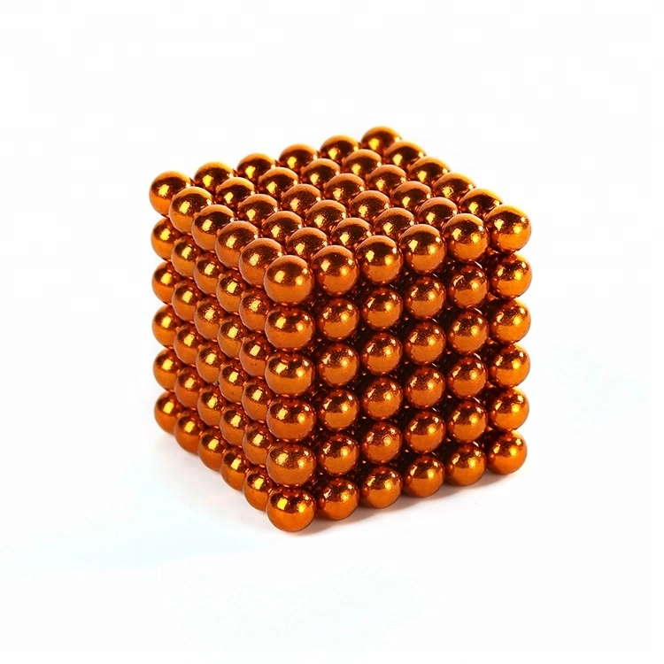 Magnetics Neodymium Various Colors Sphere Ball Magnetic Cube Magnet for Playing