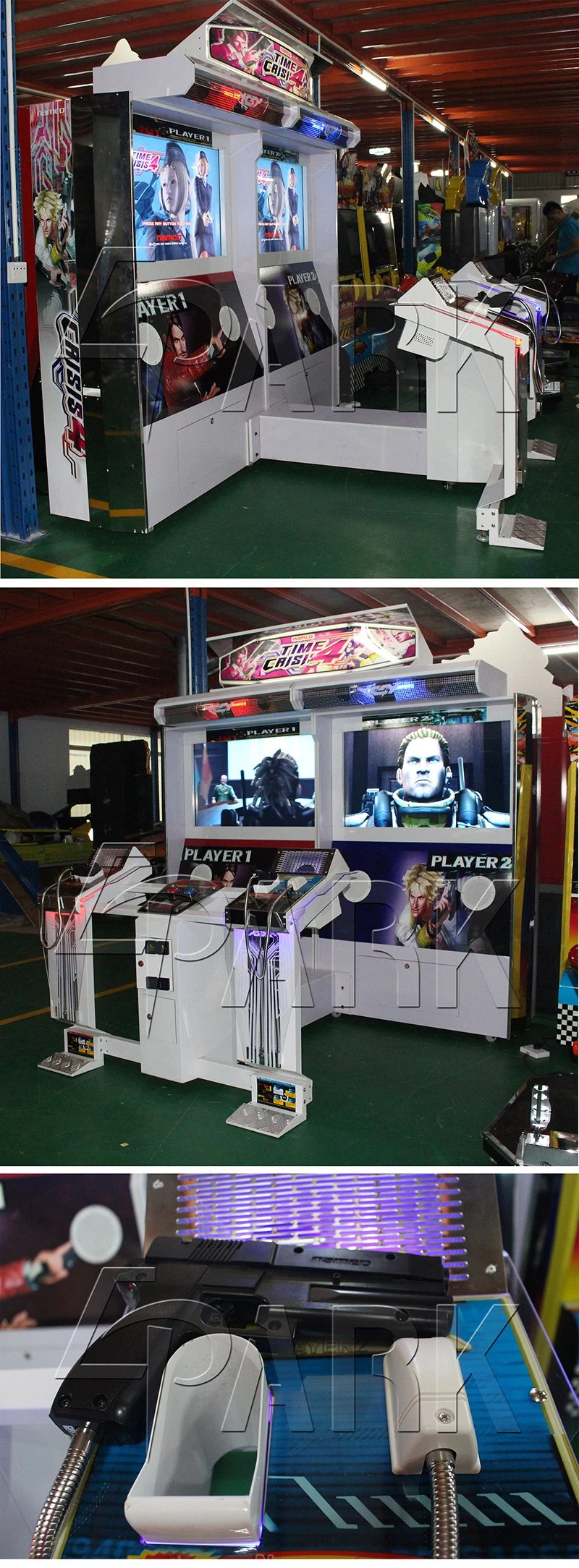 Wholesale Commercial Game Machine Time Crisis 4 Gun Target Shooting Arcade Game Machine/Shooting Gun Simulator