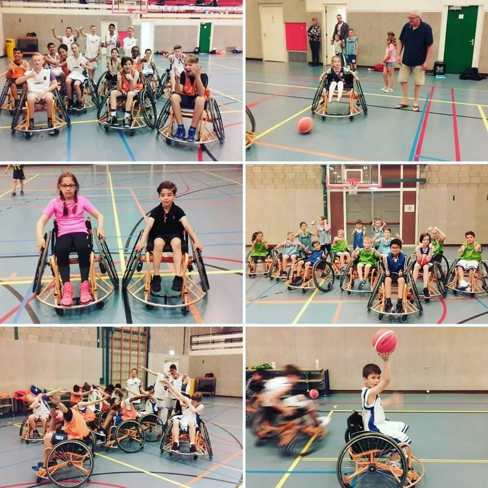 Rehabilitation Equipment Guangzhou Sports Wheelchair Basketball for Disabled