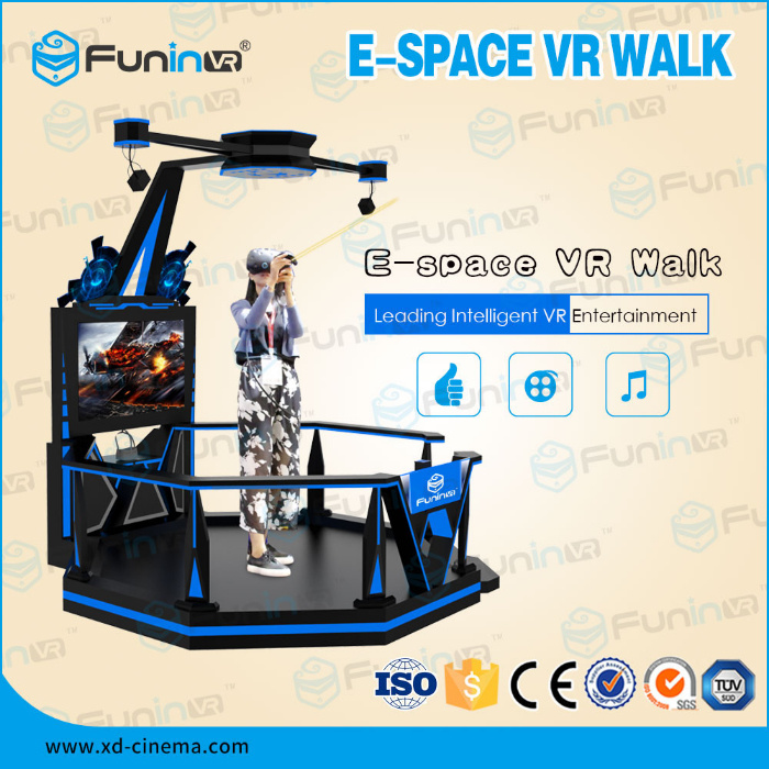 2019 Children 9d Virtual Reality Walking Space Equipment Walking Simulator Shooting Vr Game Machines for Sale