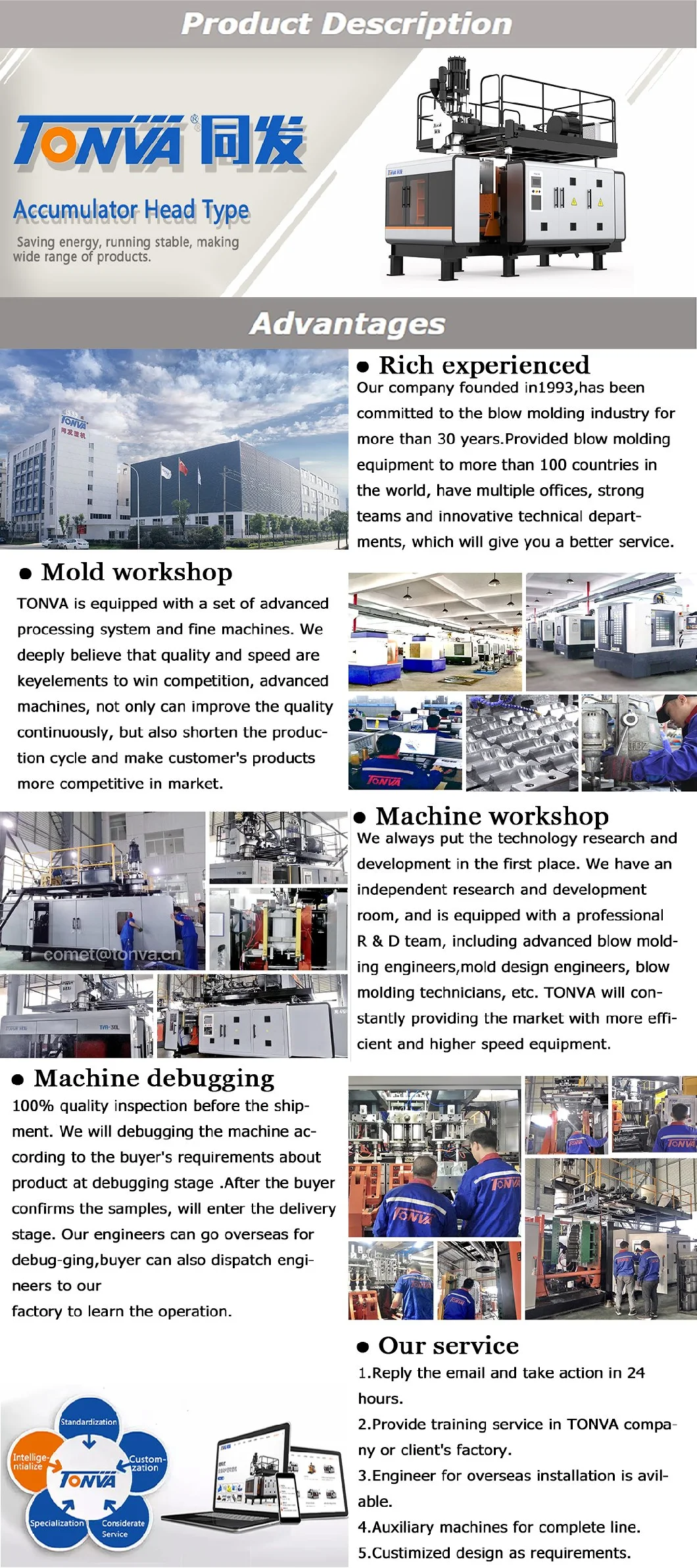 Plastic Learning Table and Chair Blow Molding Machine