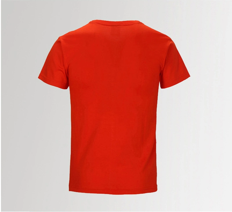 Cotton Basketball Shooting T Shirt with Silk Screen Team Logo