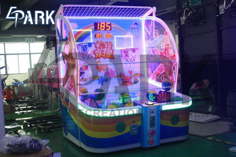 Double Player Children Basketball Machine for Amusement Park Exercise Equipment