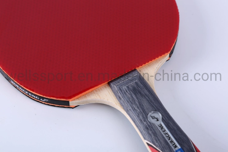 5 Star High Quality Table Tennis Racket Ping Pong Racket Bat for Training