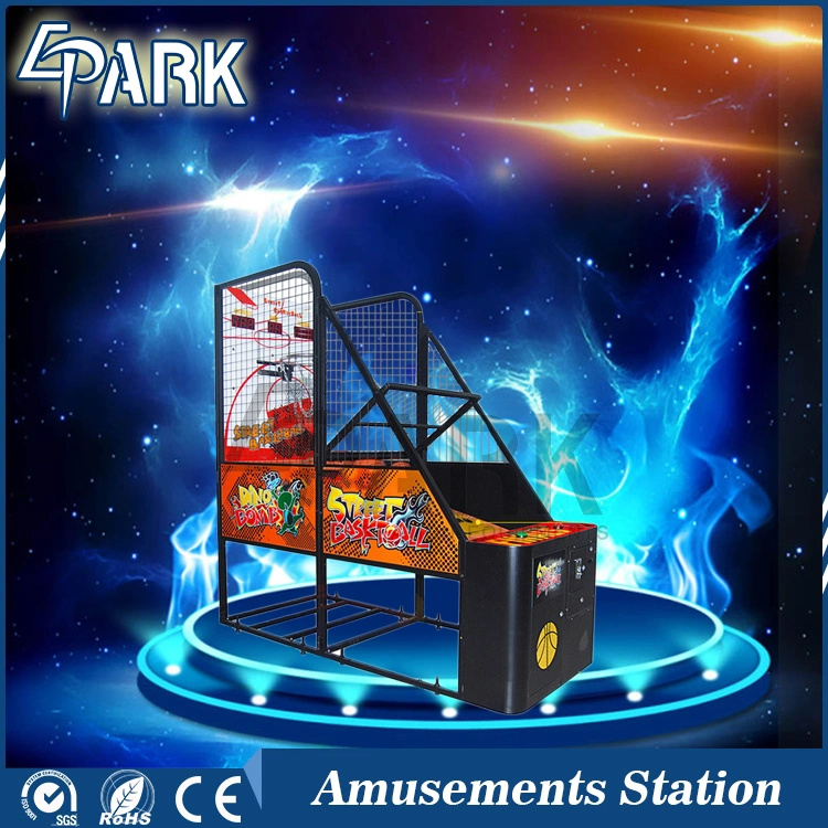 Arcade Coin Operated Street Basketball Shooting Game Machine