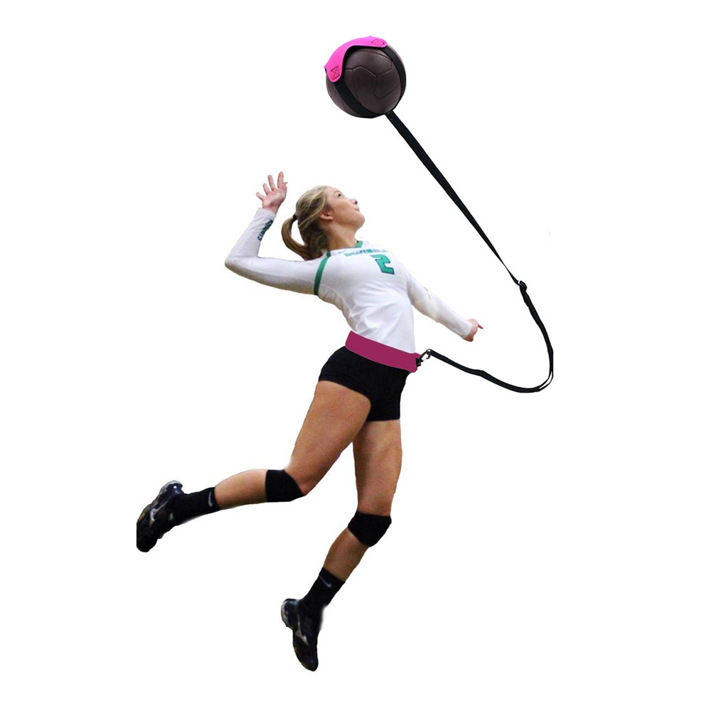 Volleyball Ball Practice Belt Training, Great Volleyball Training Aid for Solo Practice of Arm Swing Rotations, Practice Great Solo Serve Spike Trainer Esg15126