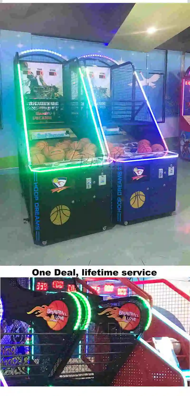 Indoor Street Basketball Shooting Game Machine Coin Amusement Coin Amusement Game Machine