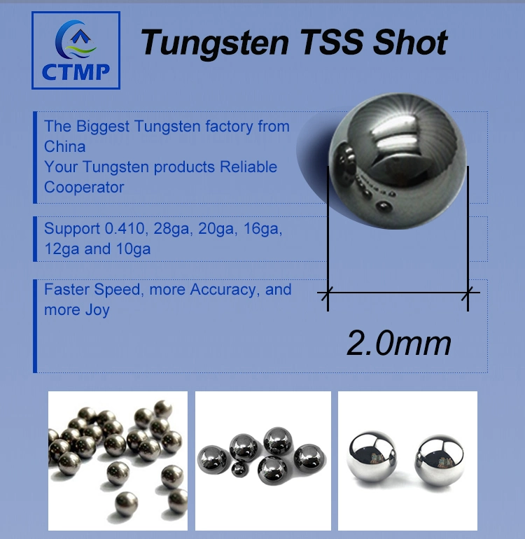 Hunting Tungsten Ball Tungsten Alloy Super Shot Tss Sphere Carbide Ball for Hunting Bullk