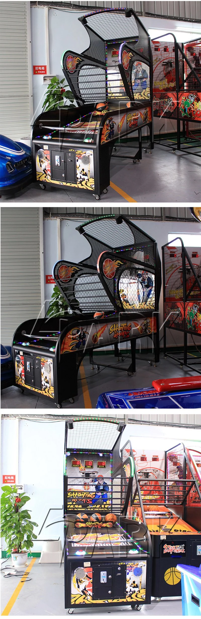 Arcade Amusement Machine Basketball Shooting Ball Game Machine