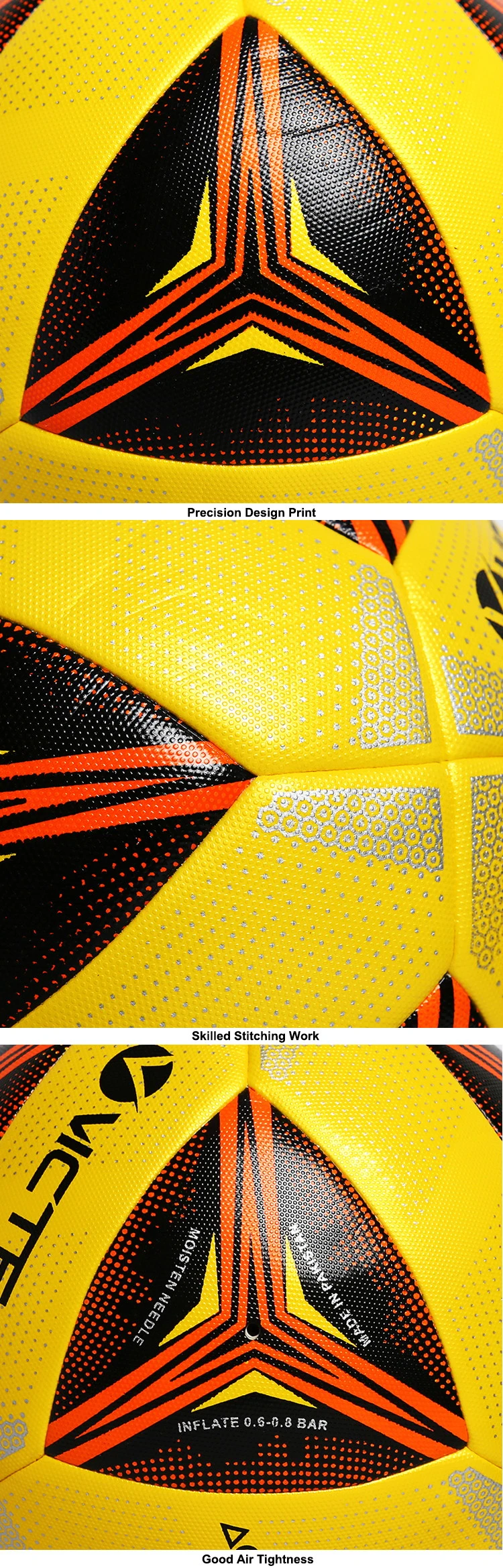 Custom Logo Machine Stitched Football Training Ball