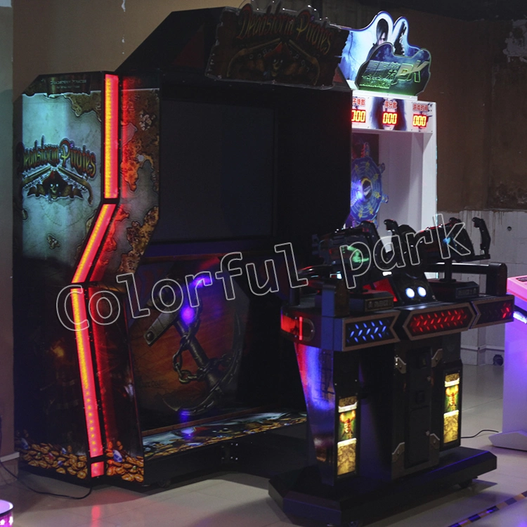 Colorful Park Shooting Game Machine Dead Storm Pirates Gun Shooting Shoot Gun