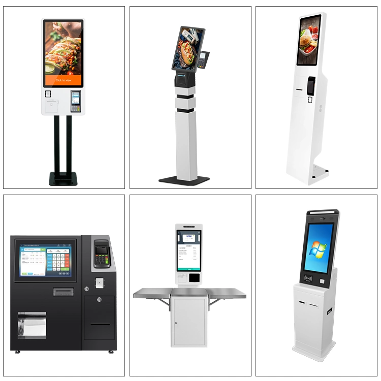 Touch Screen Self Payment POS Kiosk Self Service Vending Machine Terminal Self Service Kiosk