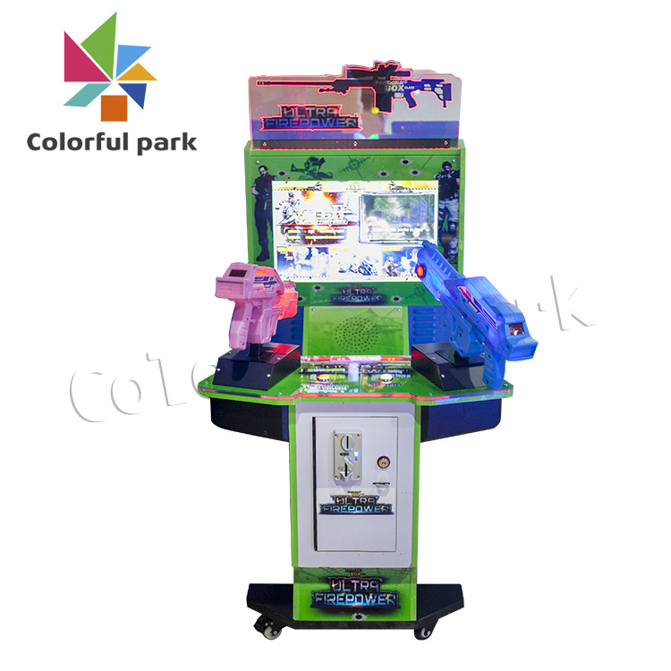 Colorful Park Shooting Arcade Game Machine Shooting Ball Machine Amusement Park