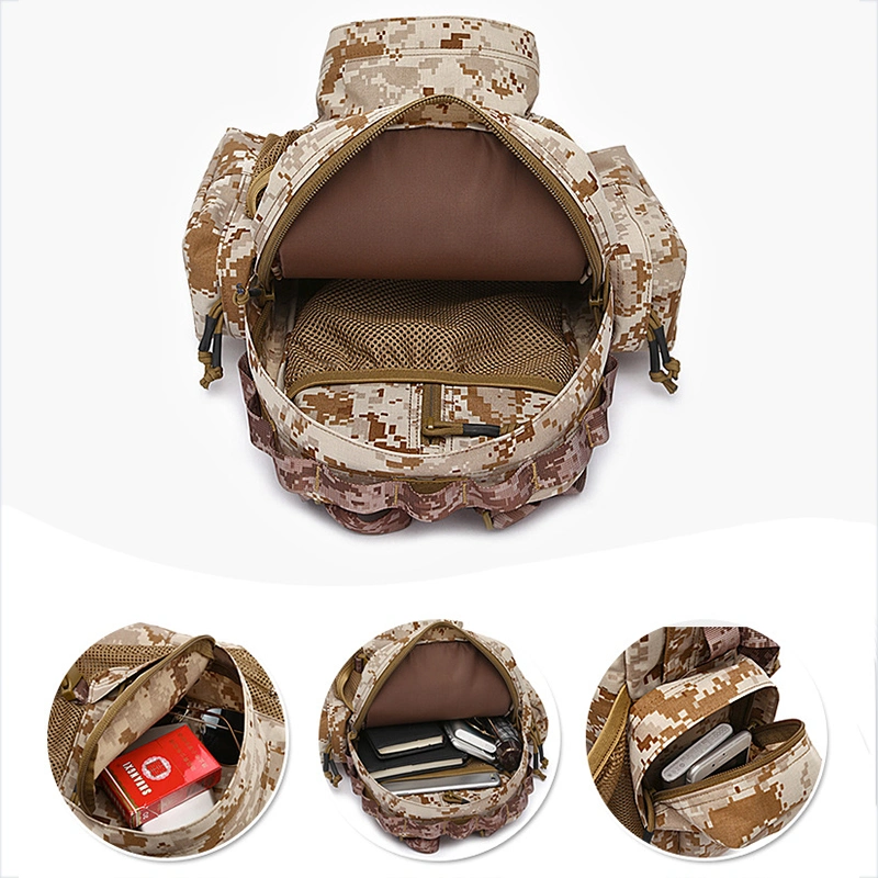 Outdoor Camouflage Football Equipment Backpack Multi-Functional Tennis Helmet Basketball Bag