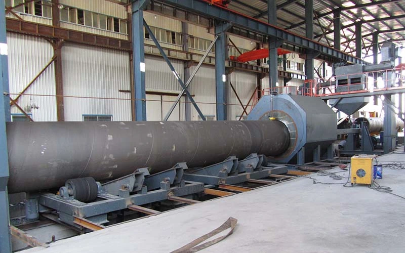 A Grade Roller Pass Type Shot Blasting Machine Pipe Shot Blasting Machine/Blasting Equipment