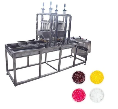 Automatic Jelly Ball Making Line/Soft Popping Boba Machine/Milk Tea Ball Machine