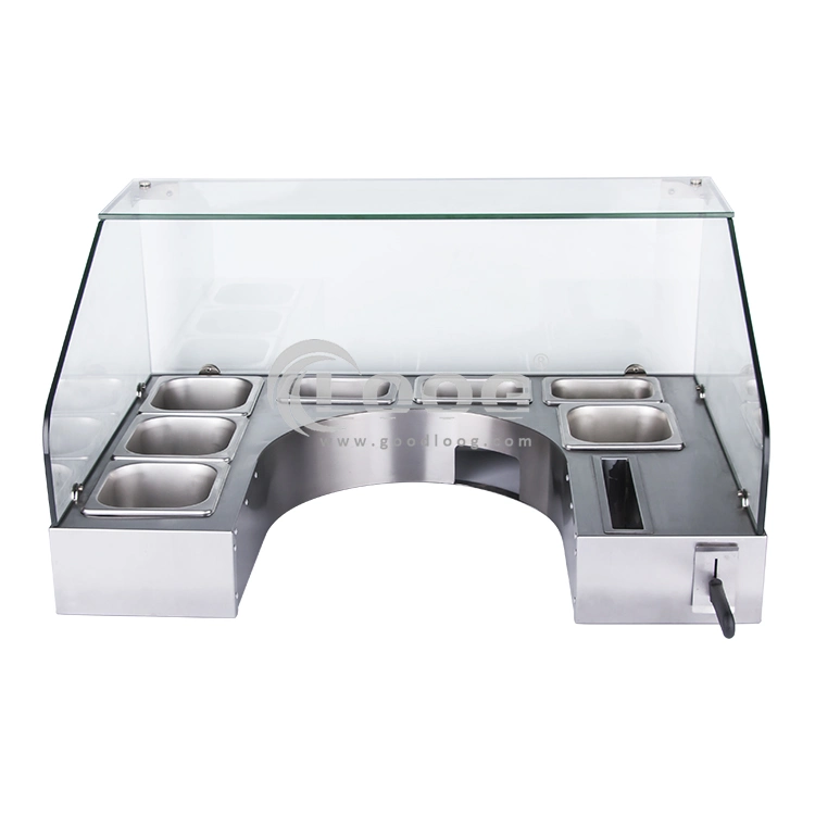 Electric Catering Equipment Cake Maker Commercial Crepe with Serving Station Counter Top Crepe Machine for Buffet