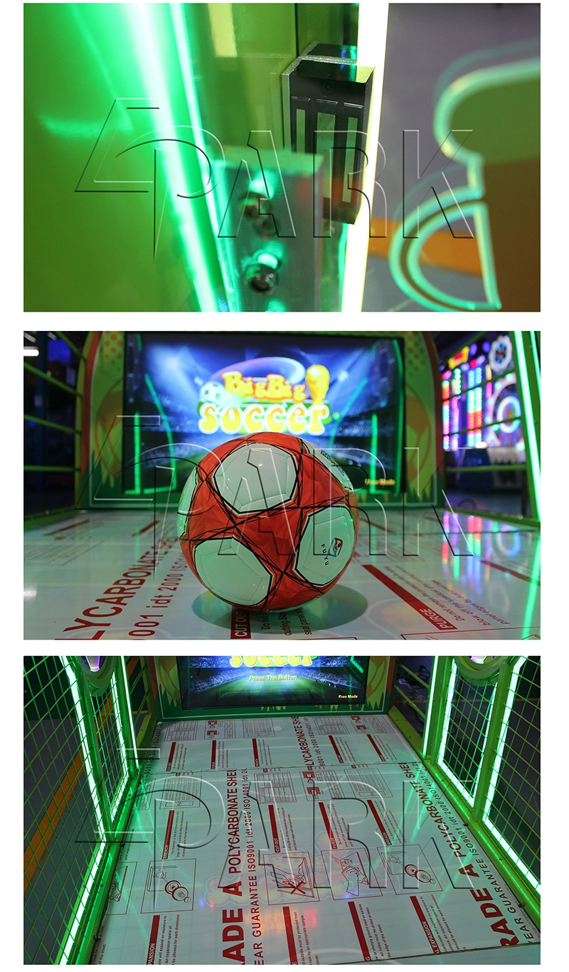 Funny Soccer Games Electronic Football Throwing Video Arcade Game Machine