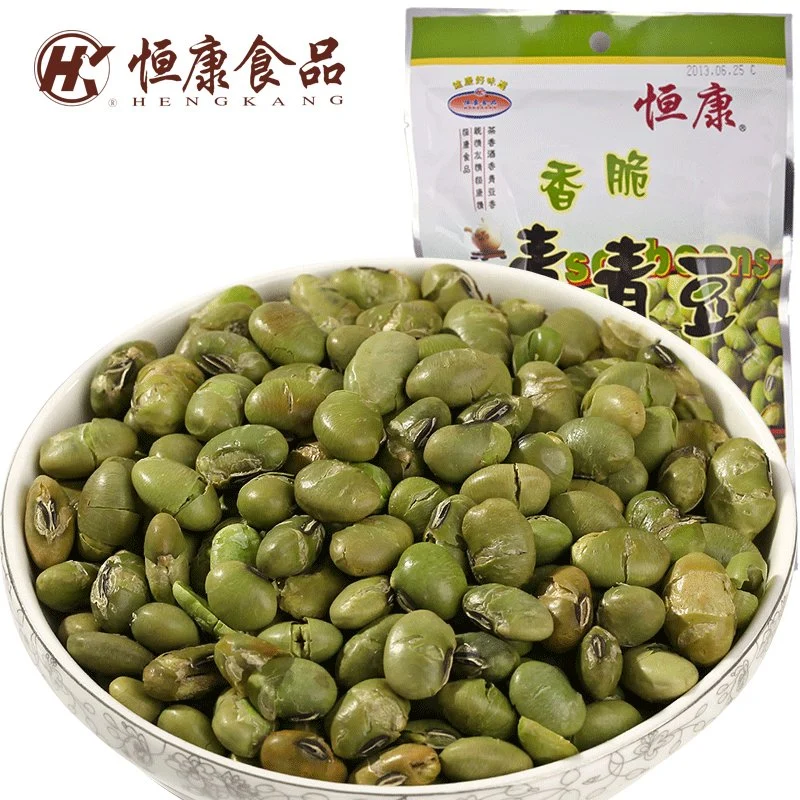 Chinese Green Soybeans Dry Roasted Kernel Shelled Edamame Bean Register in FDA