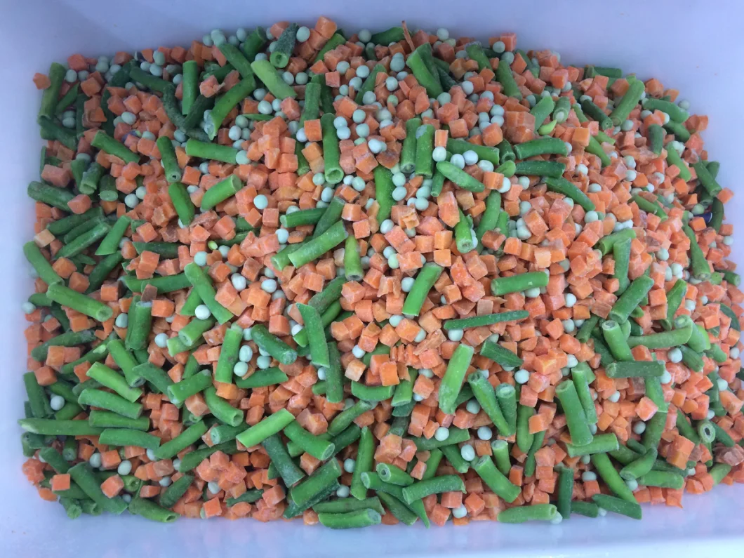 Frozen IQF Mixed Vegetable, Green Pea, Sweet Corn, Carrot 400g