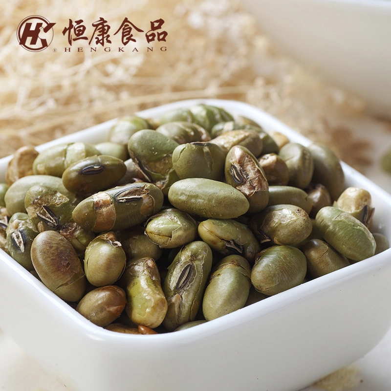 Healthy Nutrition Family Holiday Snacks Delicious Shelled Nuts Green Soybeans Nuts