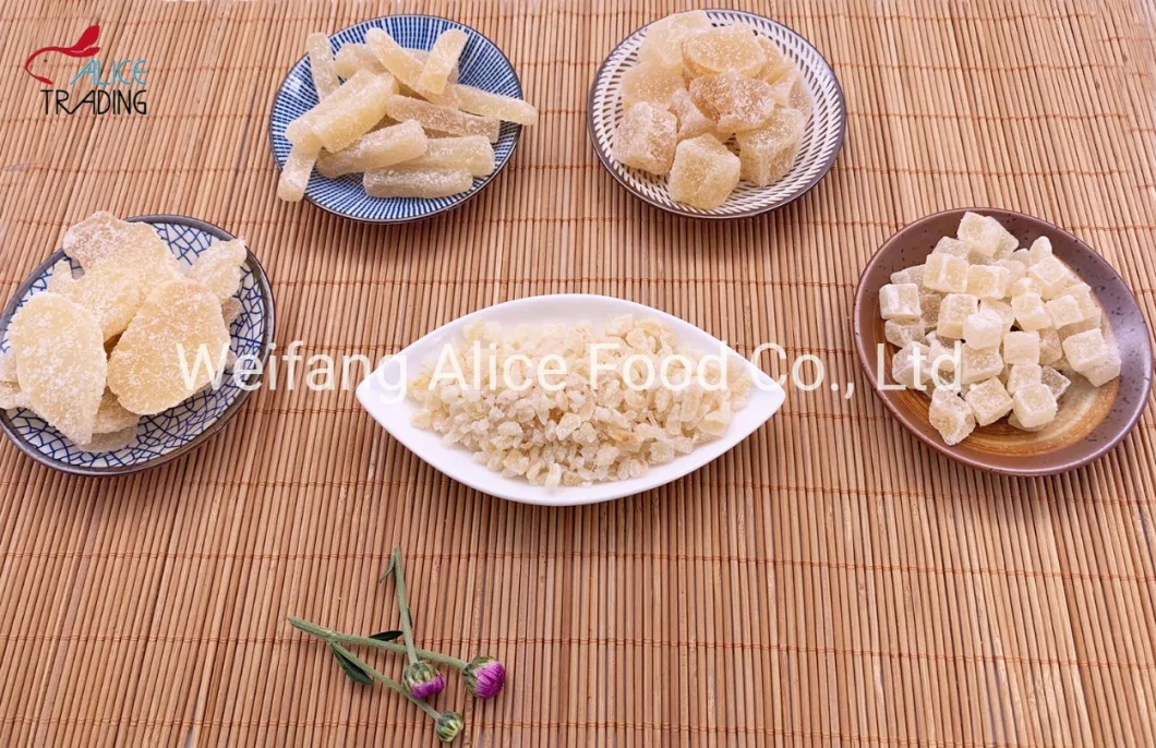 Organic Sweet and Spicy Dried Ginger Wholesale Preserved Ginger