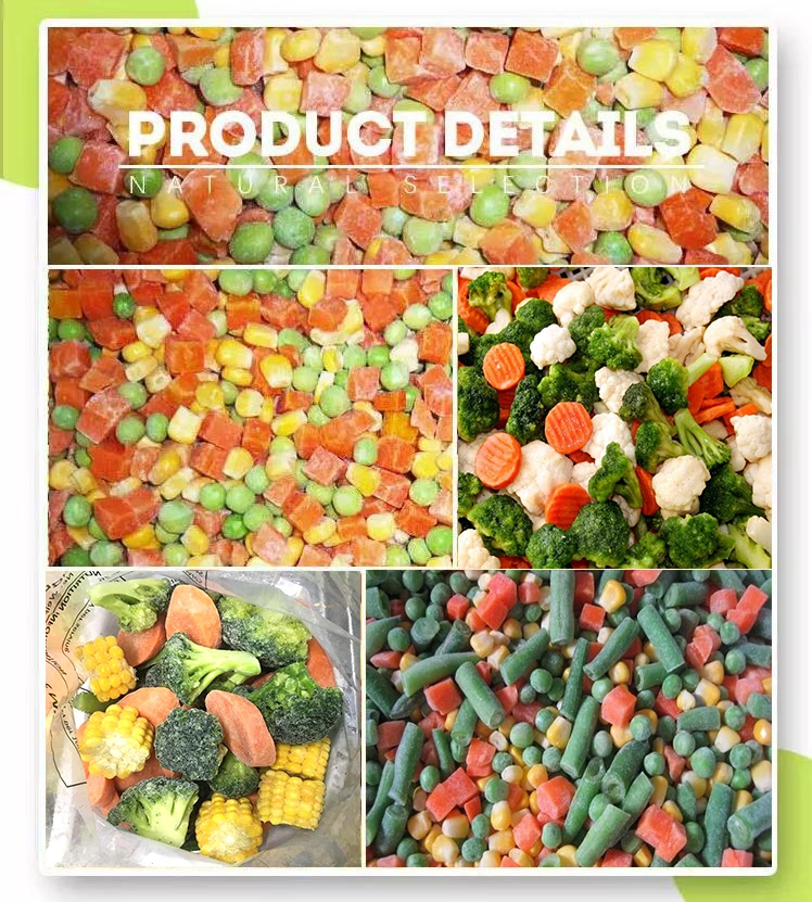 Frozen Vegetable Mix 3 Ways Corn Green Pea Carrot
