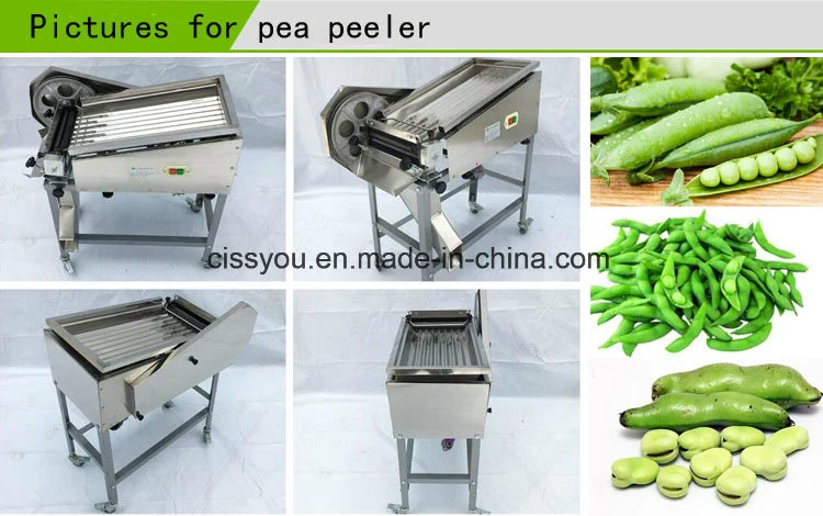 High Quality Green Soy Pea Bean Shelling Peeling Machine